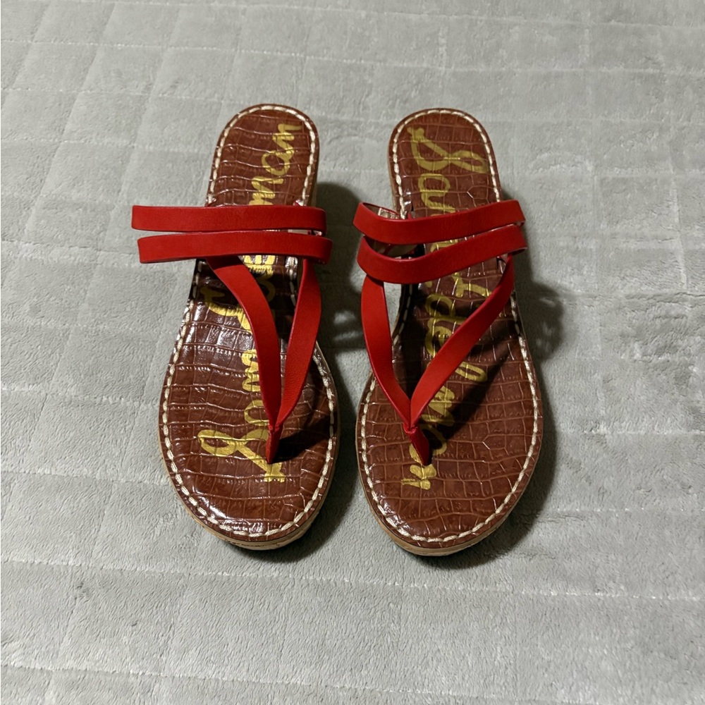 Sam Edelman Wedge Sandals Size 10